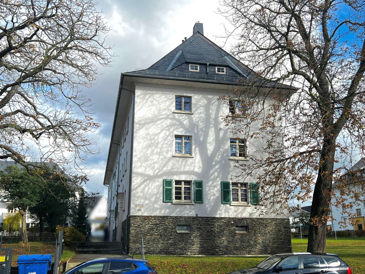 Hausseitenansicht